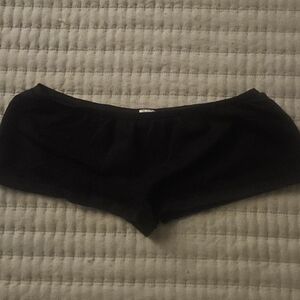 Victoria's Secret Black Sleep Shorts